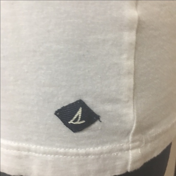 100% Cotton Sperry T-shirt in white - Picture 4 of 7